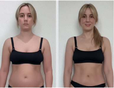 Customer before and after photo